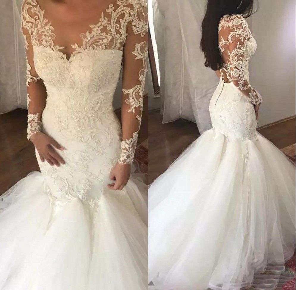 vestido de noiva 2018 sereia