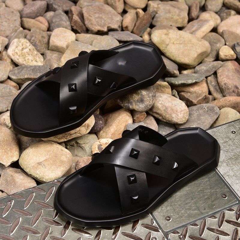 men's criss cross sandals