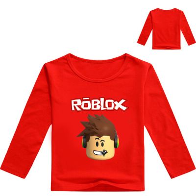 2021 2018 Spring Long Sleeve T Shirt For Girls Roblox Shirt Yellow Blouse For Boys Cotton Tee Sport Shirt Roblox Costume For Baby Boy From Zbd123 9 25 Dhgate Com - red bandana shirt roblox