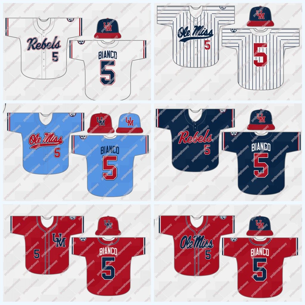 NCAA College Baseball Jerseys 