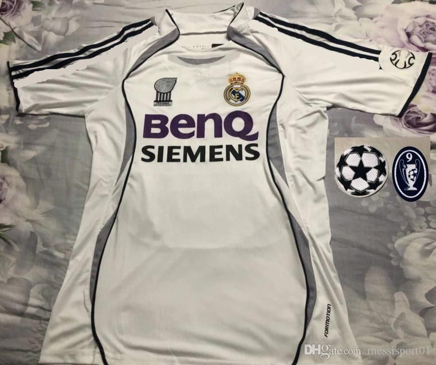 2020 2006/07 Real Madrid Jersey Retro 