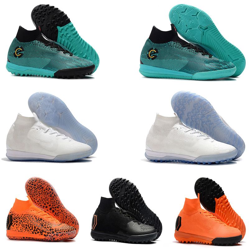 2018 Mens Soccer Cleats Mercurial Superflyx Vi Elite Cr7 Indoor