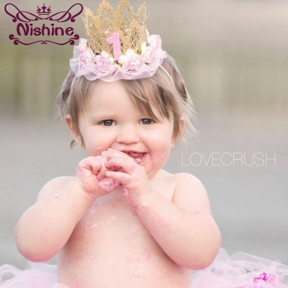 1st birthday headband
