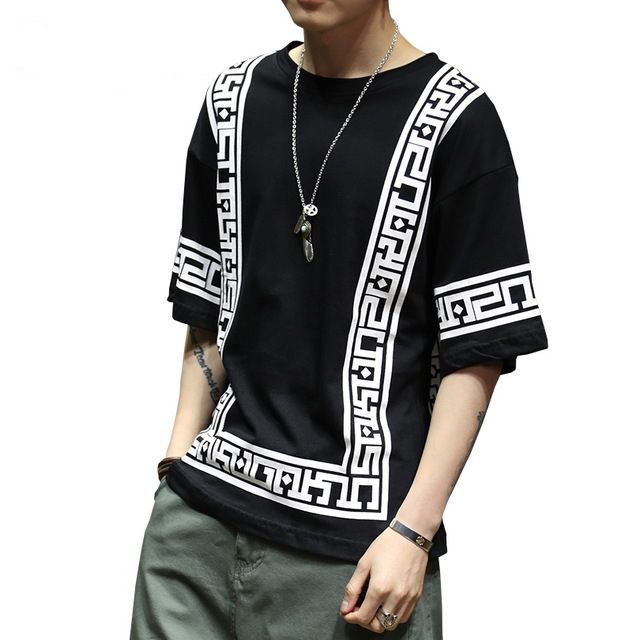 satin al 2018 yeni cin ulusal stil tisortlu erkekler yarim kol erkek tisort camisetas hombre komik t shirt tee gomlek homme 5xl jt201 tisort tl207 69