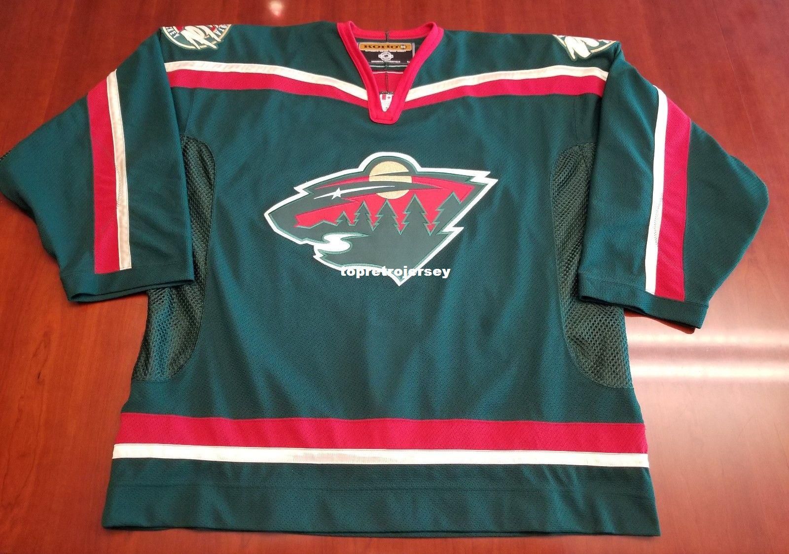 minnesota wild retro jersey