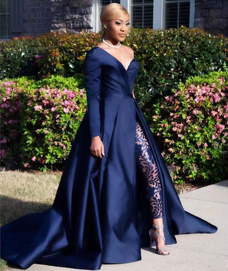 Detachable Skirt Prom Jumpsuit Engagement Outfit Birthday | lupon.gov.ph