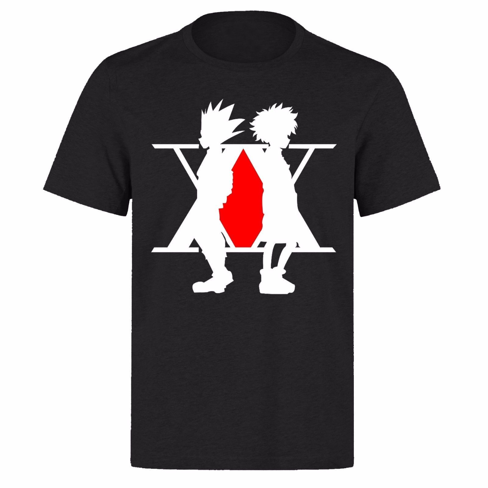 Compre Hunter X Hunter Manga Japan Logo Unisex Black Ph160 Camiseta A 10 32 Del Funnytee4u Dhgate Com