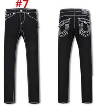 black tr jeans