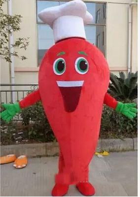 Details about   Vegetable Anime Cosplay Costume Cartoon Character Red Pepper Mascot Costume