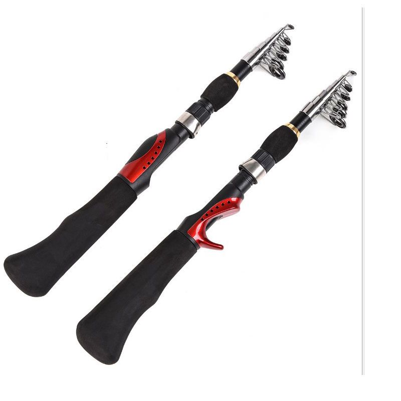 2020 New 1.6M Telescopic Freshwater Fishing Rod Casting Lure Fishing