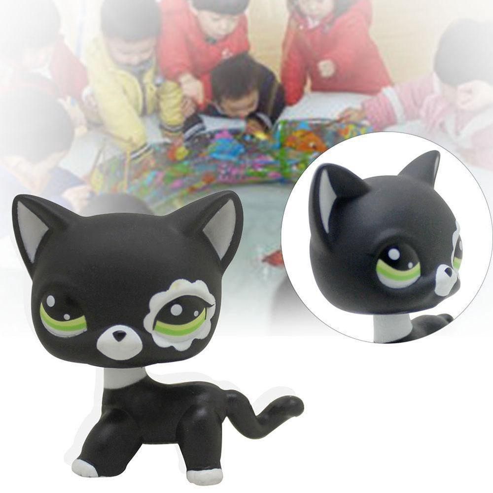 Acheter Pas Cher Littlest Pet Shop Collection Lps Toys Chaton Blythe Noir A Poil Court Chat Rare Du 7 94 Fr Dhgate