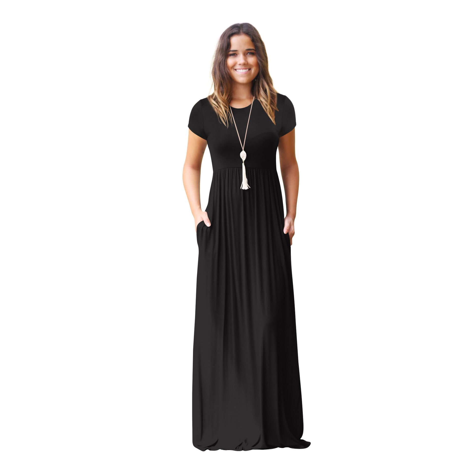 short sleeve maxi dress canada
