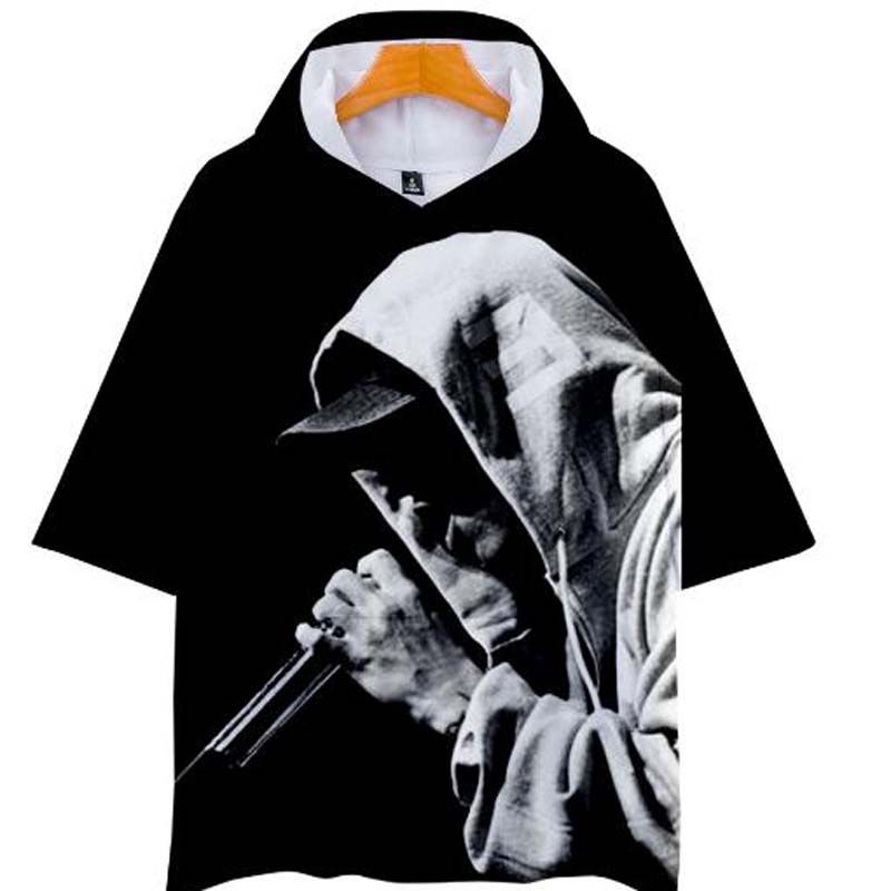 eminem wearing moletom com capuz