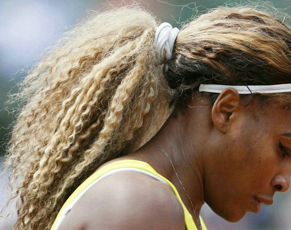 blonde ponytail extension