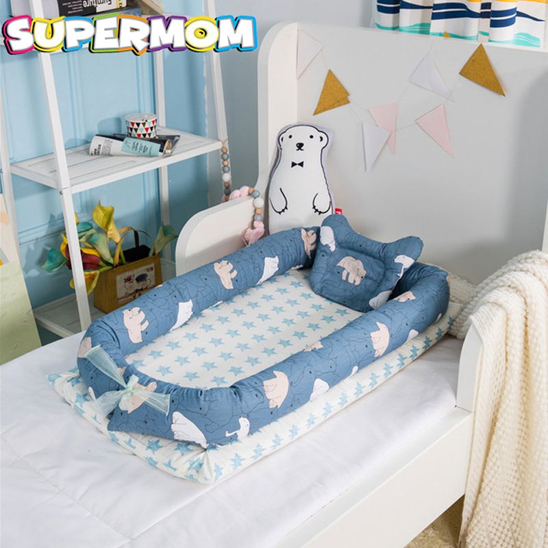 Baby Nursery Bed Newborn Crib Foladable Sleeping Basket Children