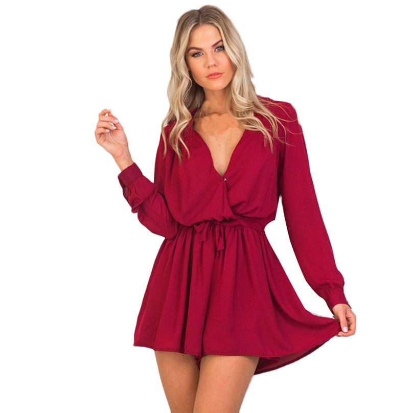 red romper womens