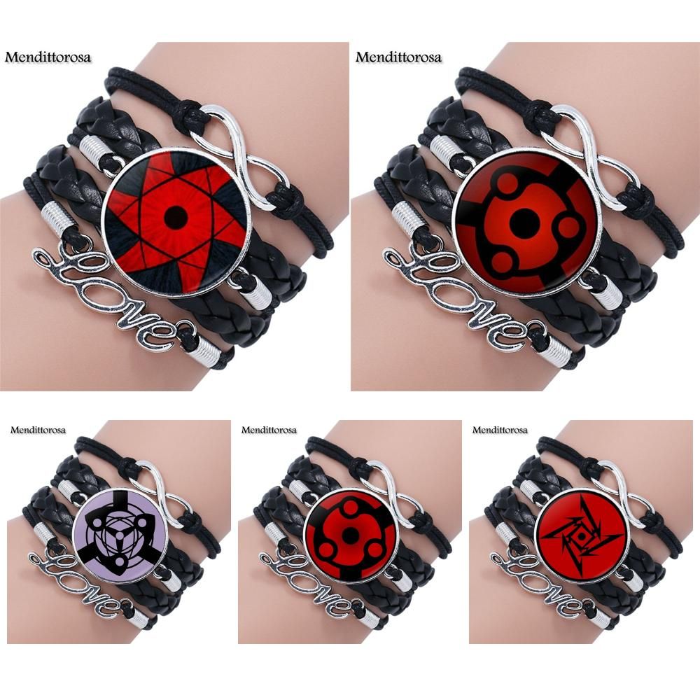Pulsera De Cuero Negromarrón Multicapa De Mendittorosa Para Pulsera De Cuero Negromarrón Multicapa De Mendittorosa Para