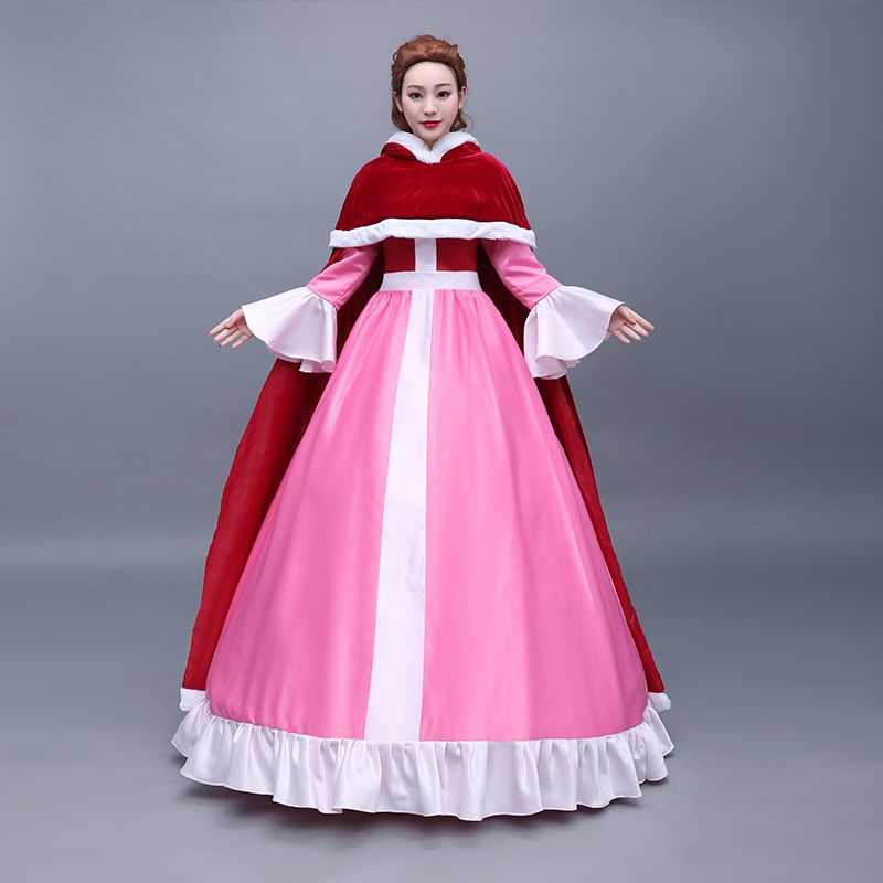belle pink dress costume