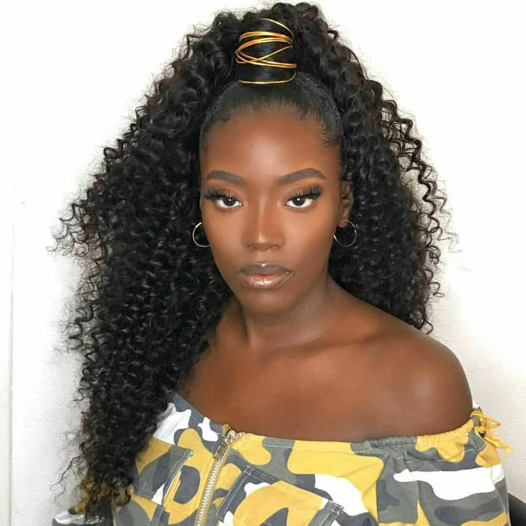 Queu De Cheval Cheveux Bouclés 160gram Top Qualité Crépus Bouclés PONYTIALS Cordon Cheveux Chignon Afro  Bun Queue De Cheval Nouveau Style Bouclés Combsfor Noir Femme Du 43,39 € |  DHgate