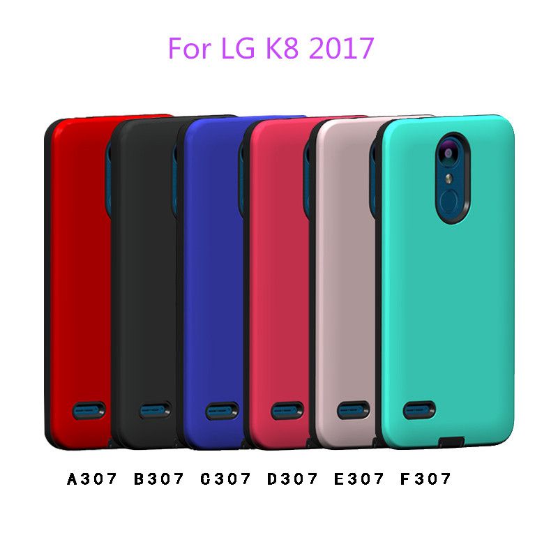 Compre Para Lg K4 2017 K8 2017 Híbrido Tpu + Pc 2 Em 1 Caixa De Armadura De  Couro À Prova De Choque De Óleo Casos De Telefone A Barato | Entrega Rápida  E Qualidade | Pt.Dhgate