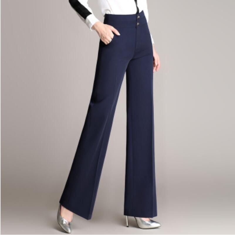 wide leg office pants