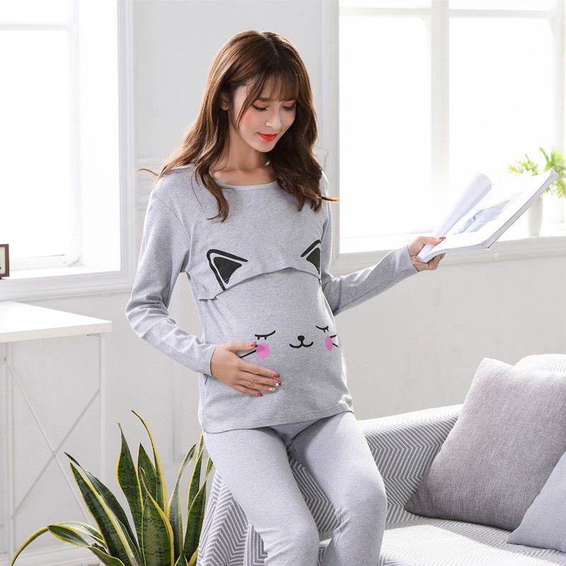 maternity feeding nightwear