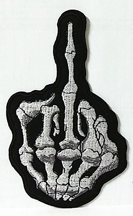 Grosshandel Grosshandel 10 Stuck Coole Patch Personlichen Stil Schwarz Weiss Schadel Hand Finger 8 X 13 Cm Punk Bestickt Applique Eisen Auf Patch B Von Sukidesign 5 92 Auf De Dhgate Com Dhgate