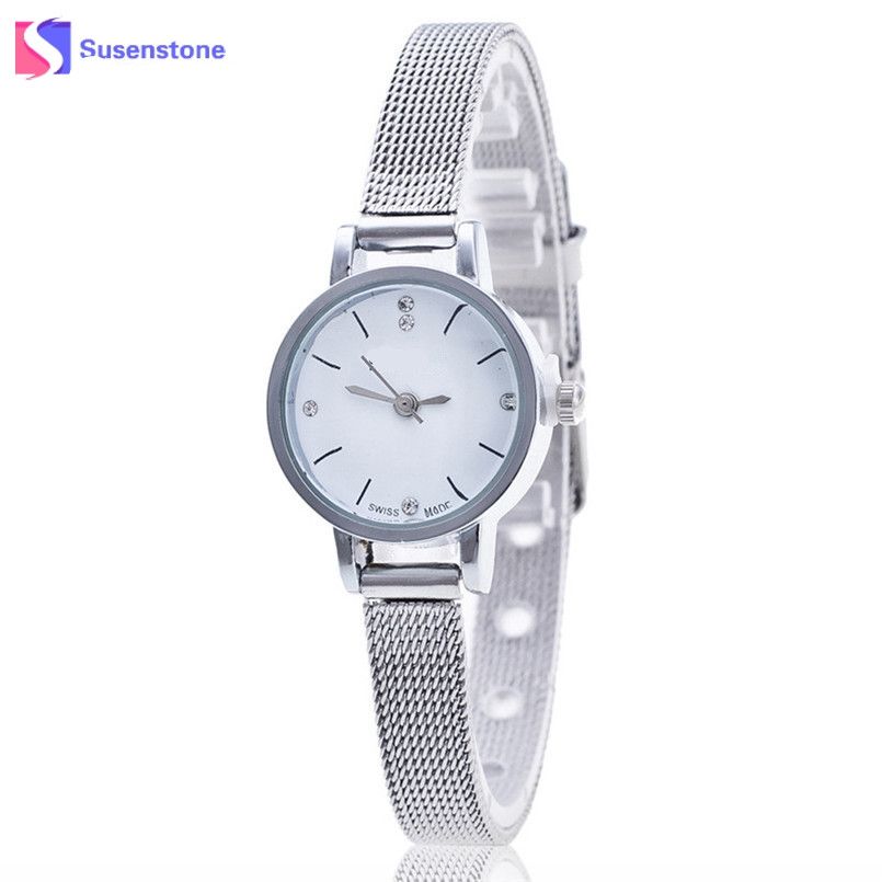 Women Ladies Watches Luxury Silver Stainless Steel Mesh Band Dress Watch Female Small Dial Analog Quartz Wrist Watch Clock Reloj Waterproof Watch Watch Deals From Jiekeyi20170305 4 95 Dhgate Com