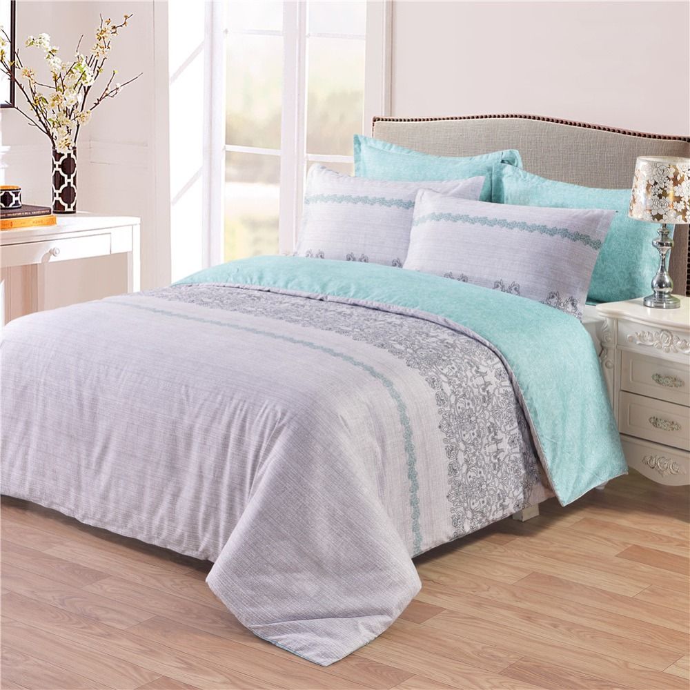 Elegant Classical European Flower Paern Home Dorm Bedding Duvet