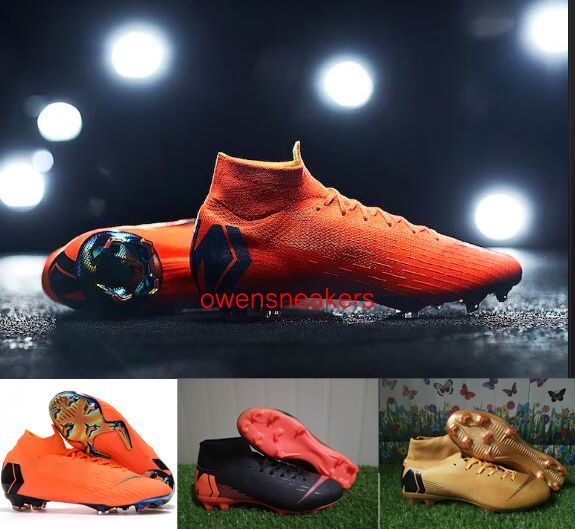 mercurial cr7 orange