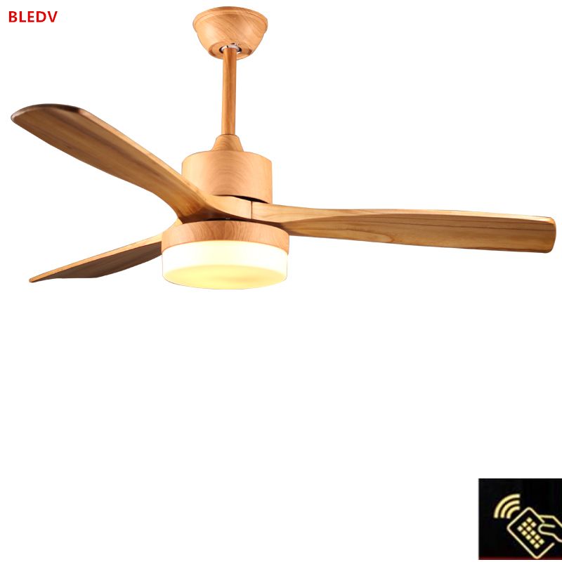 2019 Nordic Antique Ceiling Fan Light Fan Light With Remote