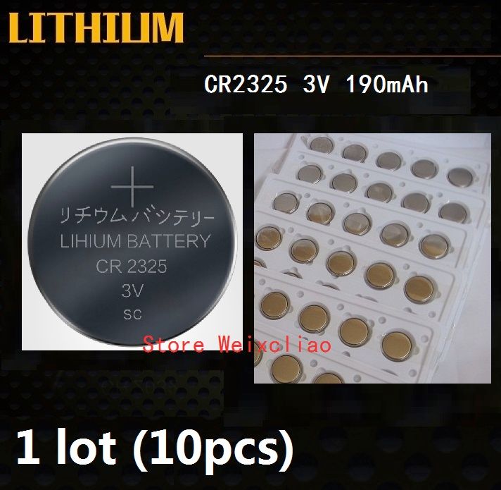 1 Cr2325 3v Lithium Li Ion Button Cell Battery Cr 2325 3 Volt Li Ion Coin Batteries Tray Package Mobile Battery Portable Battery Pack From Weixcliao1 15 59 Dhgate Com