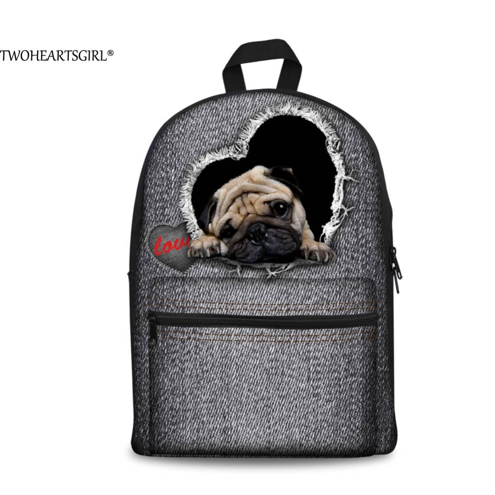 pug backpack for school