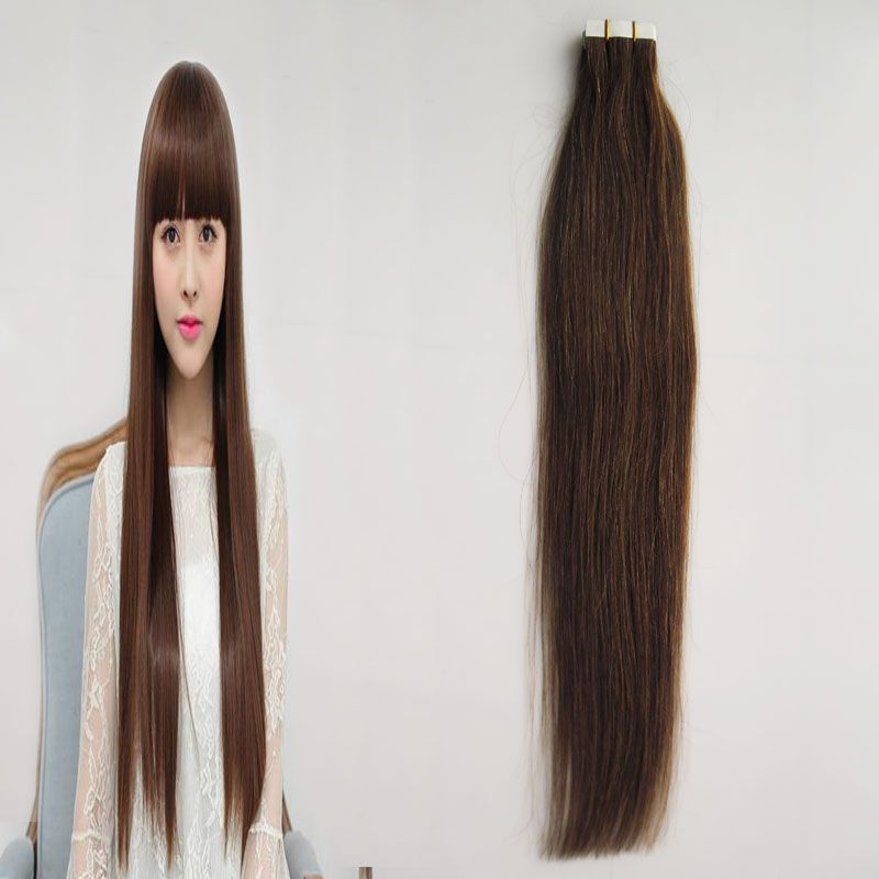 Tape Hair Extensions Balayage 100g Tape In Human Hair Extensions