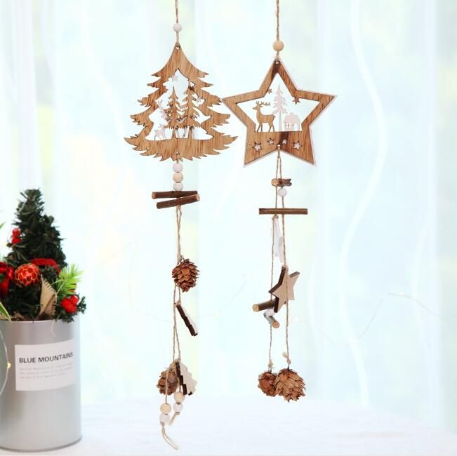 Acquista Addobbi Natalizi In Legno Ciondoli Stella In Legno Pigna Albero Di Natale Goccia Ornamenti Decorazioni Di Natale Decorazioni Natalizie Forniture Feste A Casa A 1 69 Dal Yiwuxiuxue Dhgate Com
