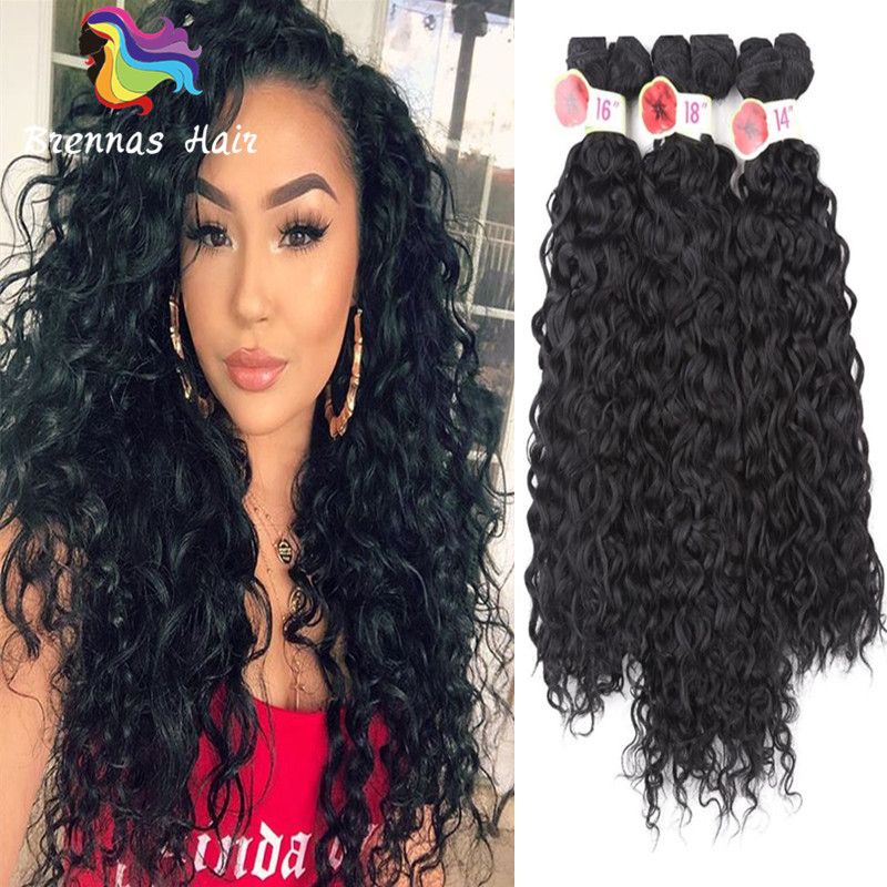 Synthetic Fiber Expression Braiding Hair Weaves Kinky Curky Twist