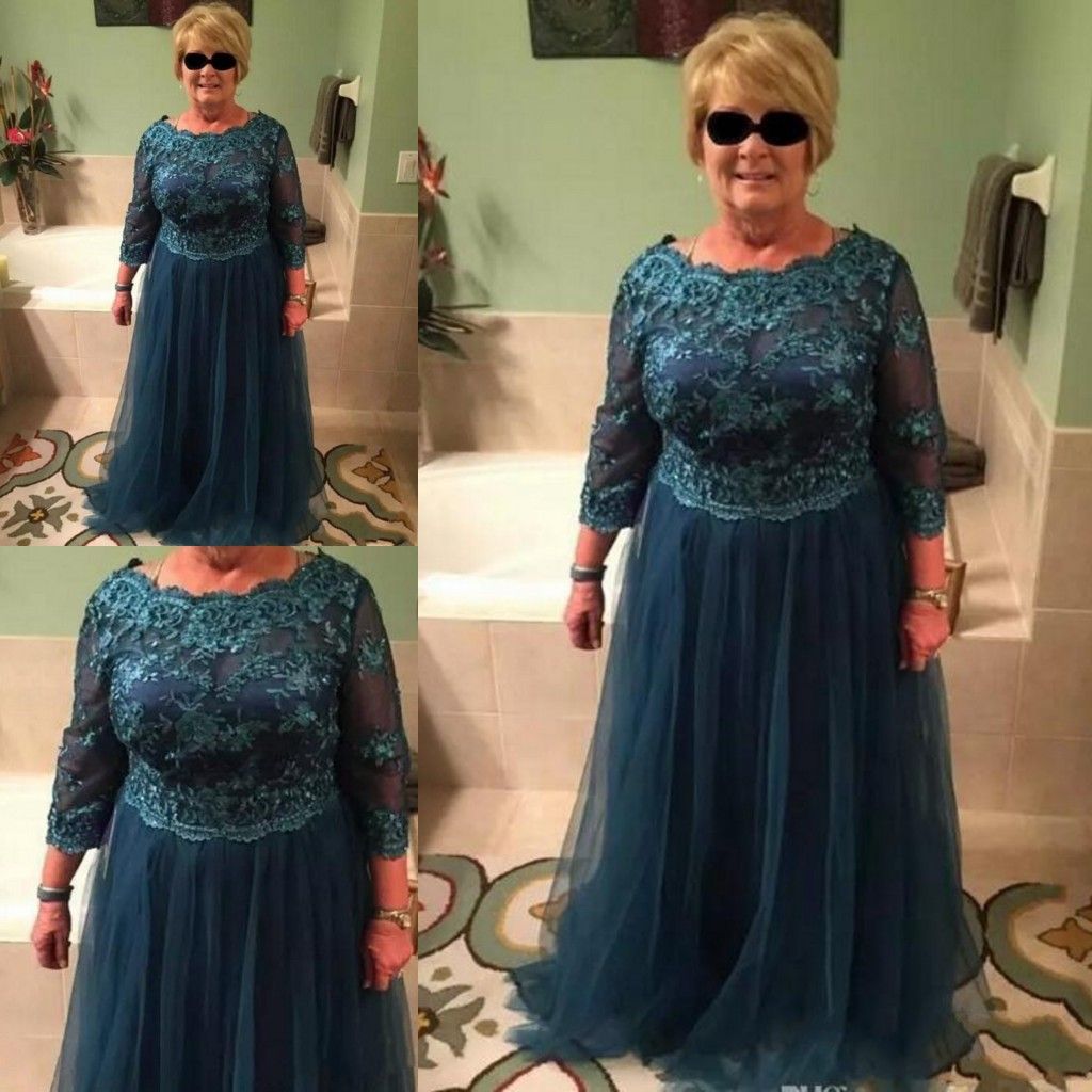 mother of the groom dresses 3 4 sleeve