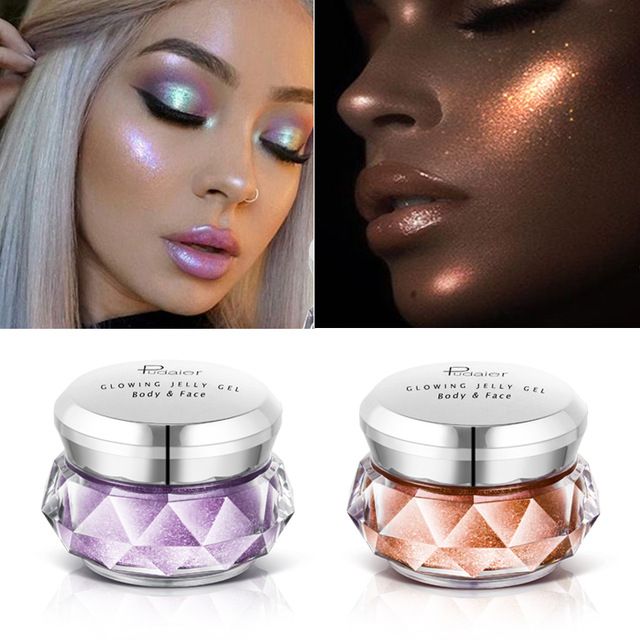 purple makeup highlighter