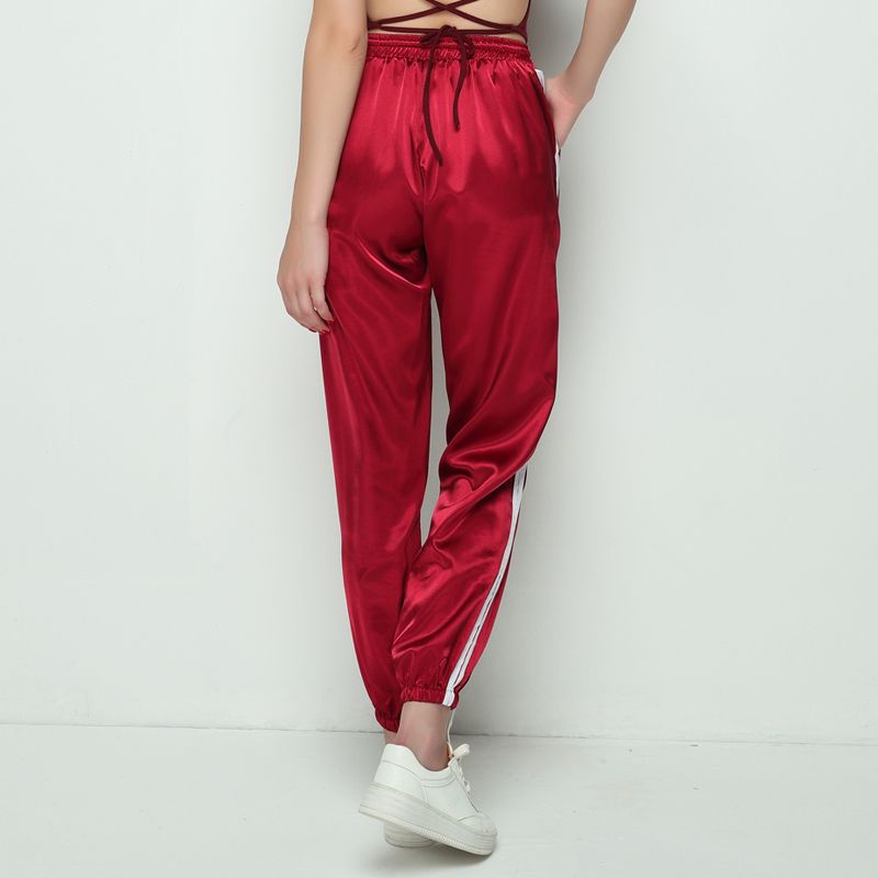 satin sweatpants