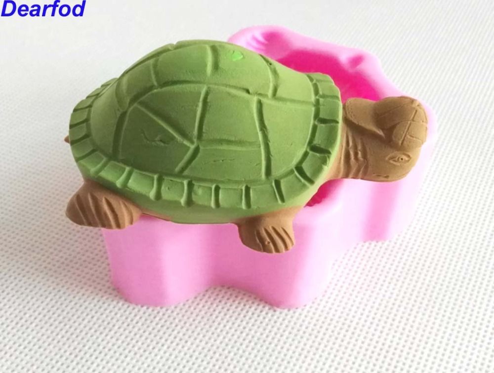 Schildkröte Form Silikonform Kuchen Schokolade Gum Paste Seifenformen Kuche/_lk