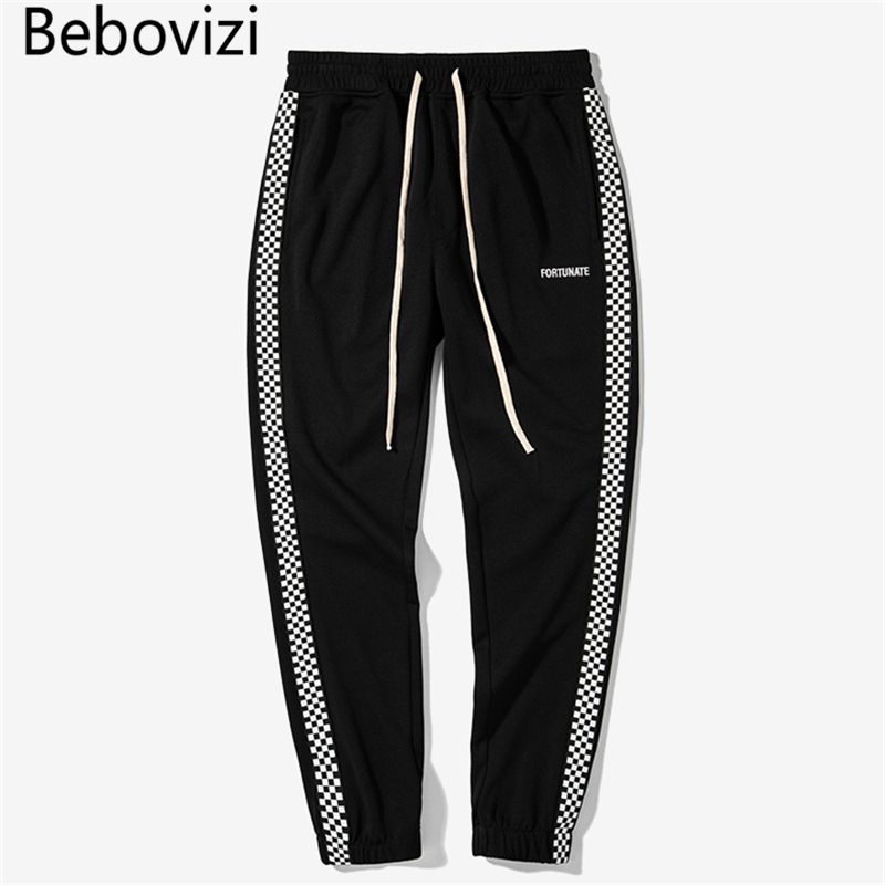 checkerboard joggers mens