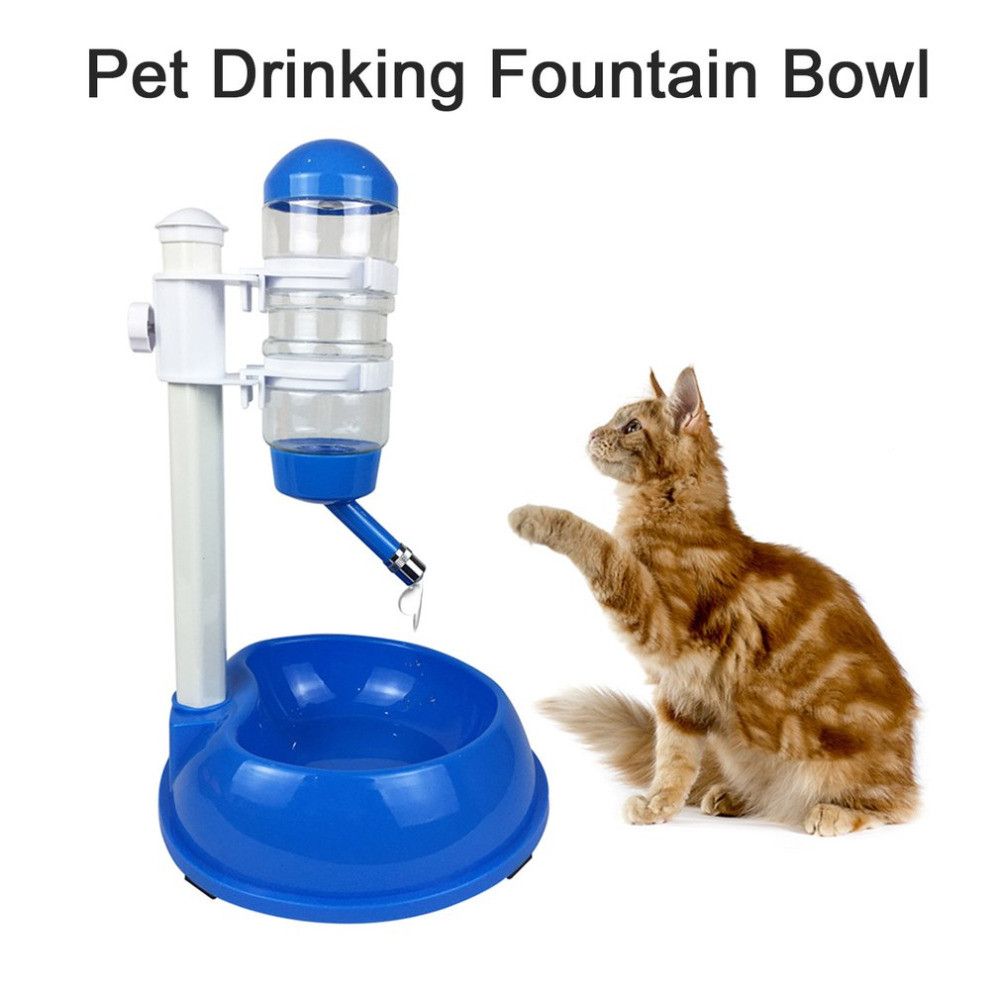 2020 500ml Dog Food Bowl Automatic Water Dispenser Stand Feeder