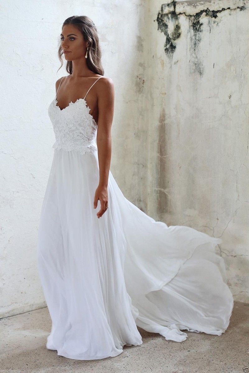wedding dresses for 2nd marriage on the beach