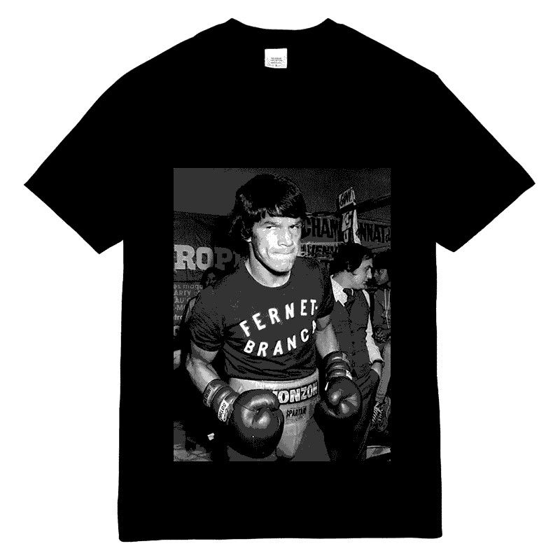 T Shirt Printed Carlos Monzon Boxer 