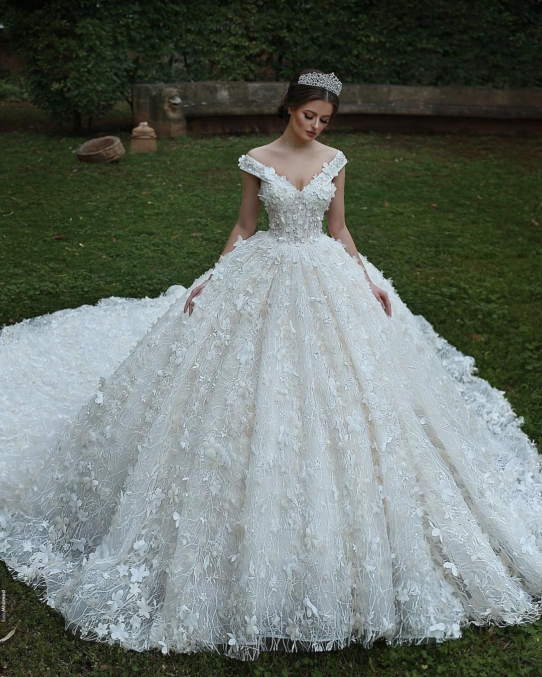 DiscountVintage Princess Bridal Dresses
