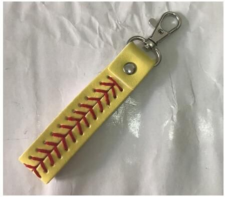 Softball Keychain