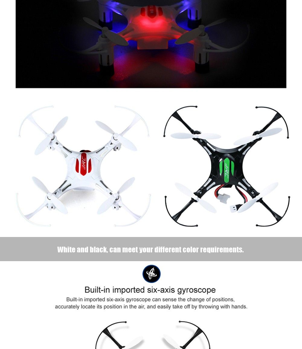 Hot JJRC H8 RC Drone Headless Mode Mini Drones 6 Axis Gyro Quadrocopter 2.4GHz 4CH Dron One Key