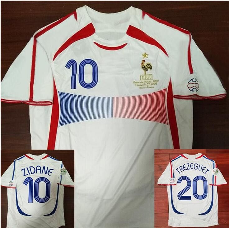zidane 2006 world cup jersey