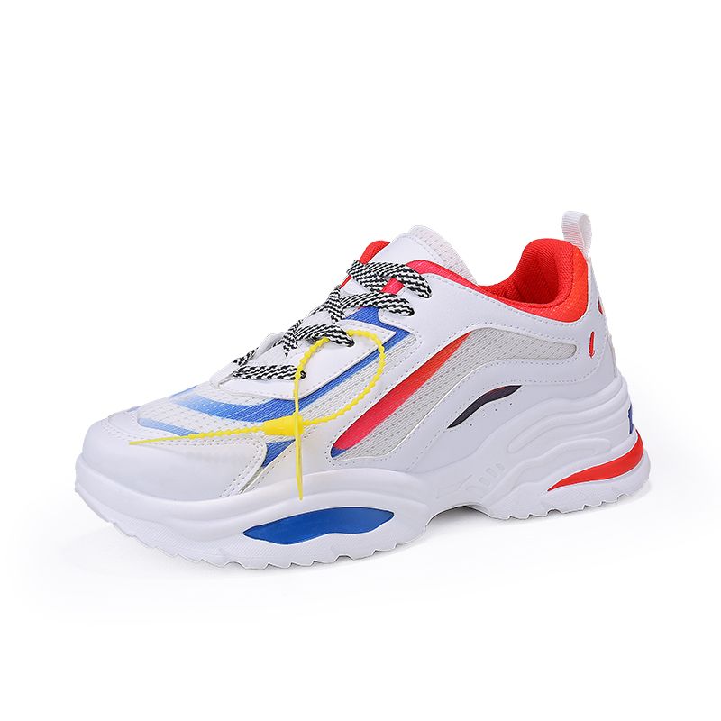 mens vintage breathable dad sneakers