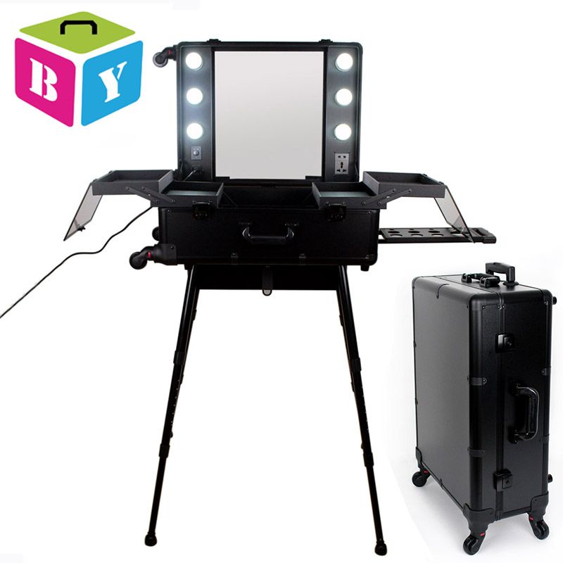 hairdressing box on wheels